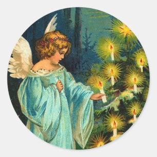 Vintage Christmas sticker
