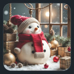 Vintage Christmas - Stickers<br><div class="desc">Vintage Christmas - Stickers 
Design 01
A perfect little gift!</div>