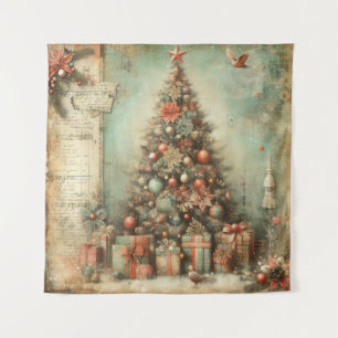Vintage Christmas Tapestry