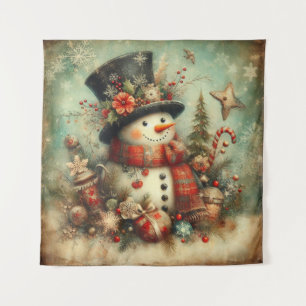 Vintage Christmas Tapestry