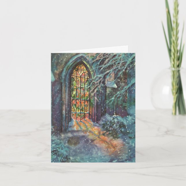 Vintage Christmas Thank You (Front)