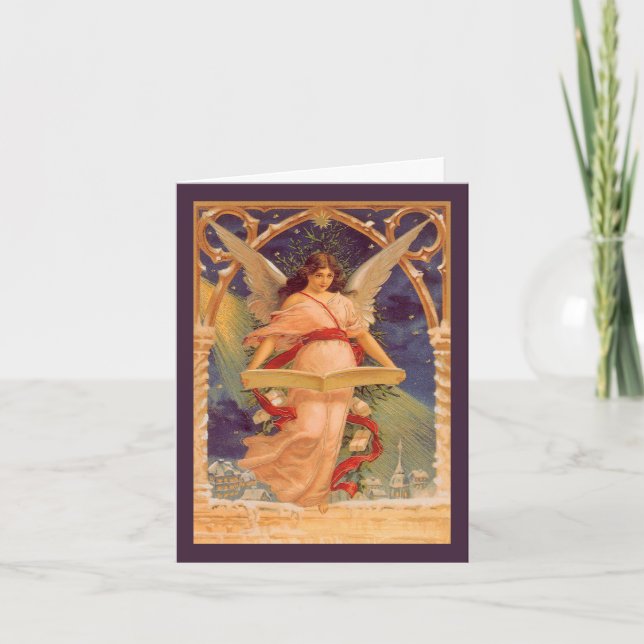 Vintage Christmas Thank You (Front)