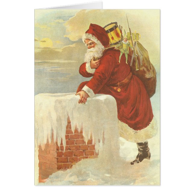 Vintage Christmas Thank You (Front)