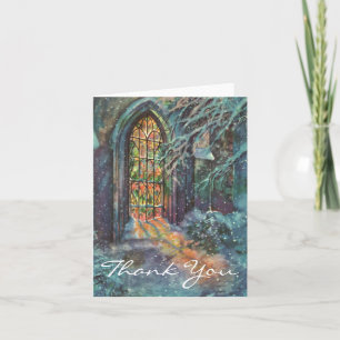 Vintage Christmas Thank You