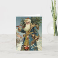 Vintage Christmas Thank You