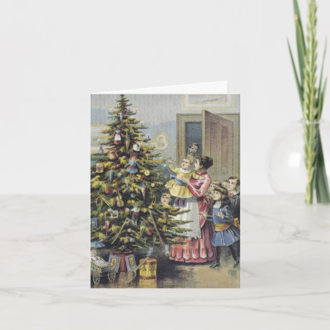 Vintage Christmas Thank You (Front)