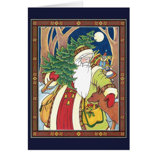 Vintage Christmas Thank You (Front)