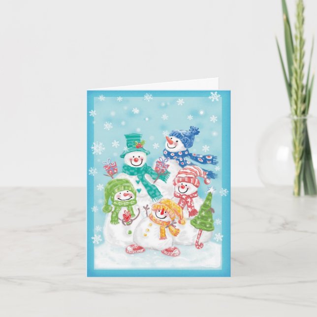 Vintage Christmas Thank You (Front)