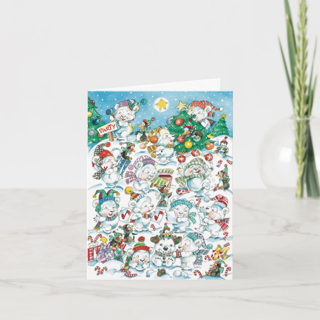 Vintage Christmas Thank You (Front)