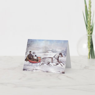 Vintage Christmas Thank You