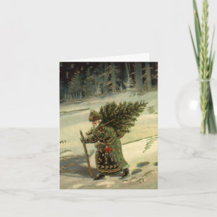 Vintage Christmas Thank You