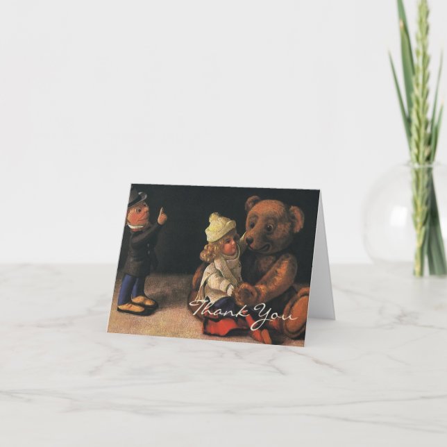 Vintage Christmas Thank You (Front)