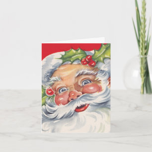 Vintage Christmas Thank You Card