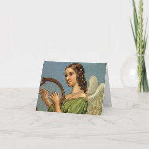 Vintage Christmas Thank You Card