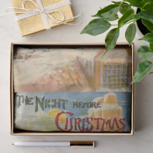 Vintage Christmas, The Night Before Christmas Tissue Paper