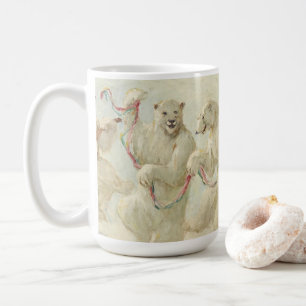 Vintage Christmas,The Polar Bear Dance (1915) Coffee Mug