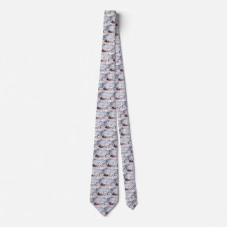 Vintage Christmas, The Road Winter, Sleigh Horse Tie