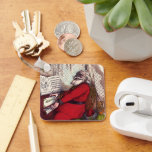 Vintage Christmas, Thomas Nast Santa Claus Piano Key Ring<br><div class="desc">Vintage illustration Christmas holiday design featuring a Victorian Santa Claus playing the piano. Artist: Thomas Nast.</div>