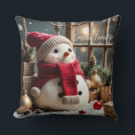 Vintage Christmas - Throw Pillow<br><div class="desc">Vintage Christmas - Throw Pillow
Design 01
A perfect little gift!</div>
