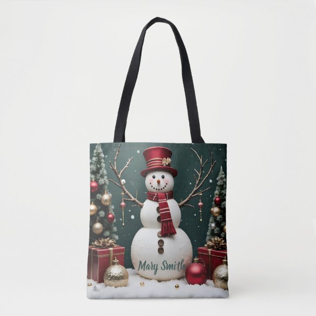 Vintage Christmas - Tote Bag (Front)