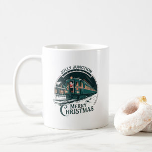 Vintage Christmas Train Coffee Mug