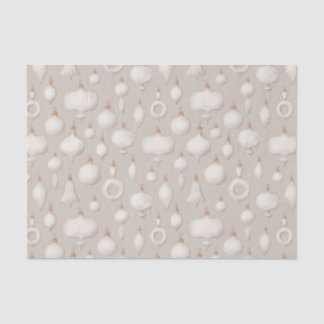 Vintage Christmas tree glass toys with ornament  Tissue Paper