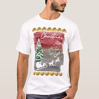 Vintage Christmas trees  T-Shirt