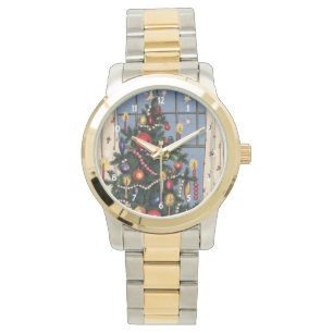 Vintage Christmas TreeWatch Watch