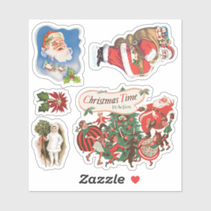 Vintage Christmas, Variety of Santa Claus
