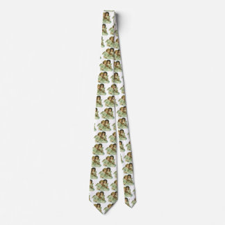 Vintage Christmas, Victorian Angels Music Violin Tie