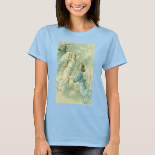 Vintage Christmas, Victorian Angels with a Bell T-Shirt