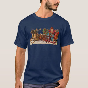 Vintage Christmas - Victorian Santa Claus T-Shirt