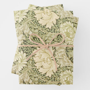 Vintage Christmas, William Morris Wrapping Paper Sheet
