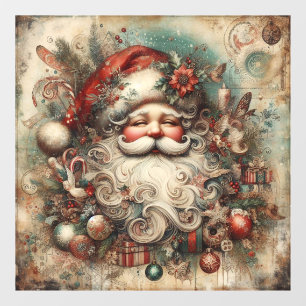 Vintage Christmas Window Cling