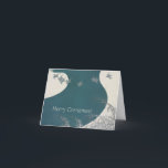 Vintage Christmas, Winter Birds Card<br><div class="desc">An awesome elegant vintage Japanese "Birds from Momoyogusa–Flowers of a Hundred Generations." (ca. 1909–1910) by Kamisaka Sekka. Christmas Personalised Card. Stand apart from the crowd with this unique one of a kind design.</div>