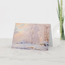 Vintage Christmas Winter Frost