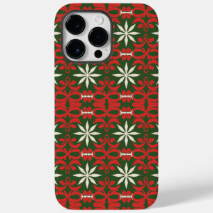 Vintage Christmas/winter patterned Case-Mate iPhone 14 Pro Max Case