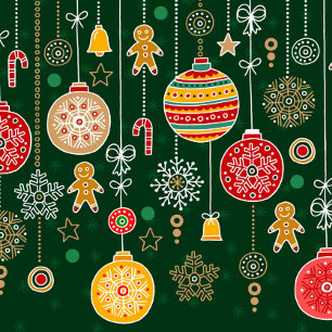 Vintage Christmas Wrapping Paper