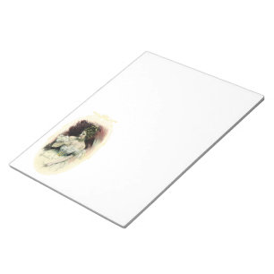 Vintage Christy Girl, Antique Bridal Portrait Notepad