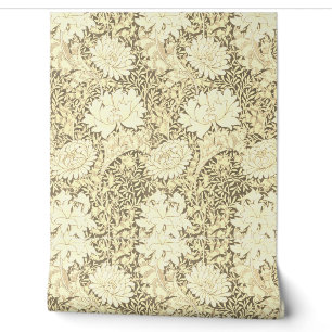 Vintage chrysanthemum flower wallpaper