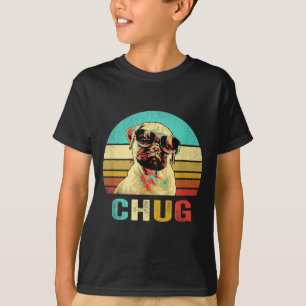 Vintage Chug Shirt Dog Sunset