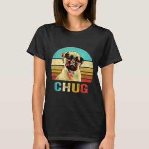 Vintage Chug Shirt Dog Sunset