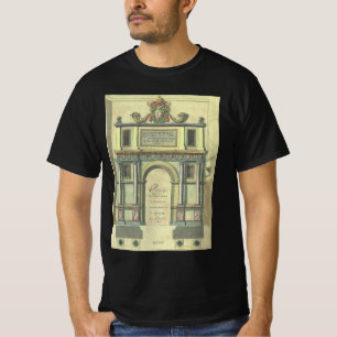 Vintage Church Door Entry Renaissance Architecture T-Shirt