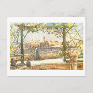 Vintage Church of the Nativity at Bethlehem Postcard