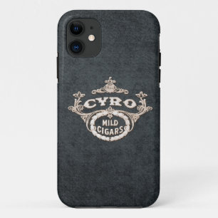 Vintage Cigar Ad Label iPhone 11 Case