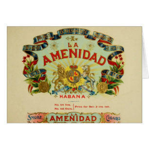 Vintage Cigar Box Label