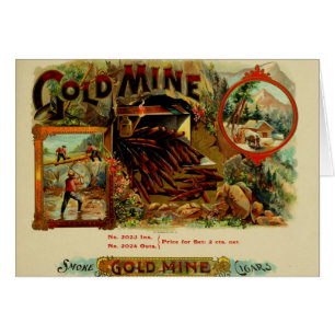 Vintage Cigar Box Label