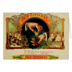 Vintage Cigar Box Label