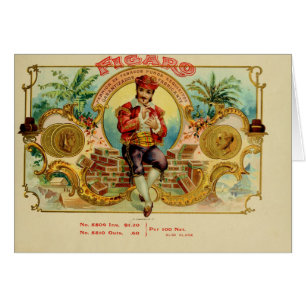 Vintage Cigar Box Label