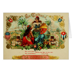 Vintage Cigar Box Label